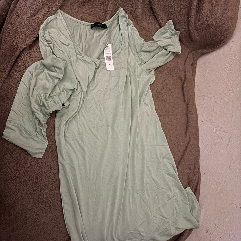 Asos Women's Light Green Dress